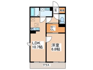 コンフォール町田市中町の物件間取画像